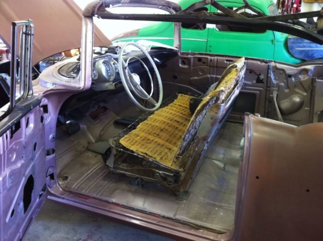 1957 Pearl Dusk Chevrolet Bel Air/150/210 Convertible