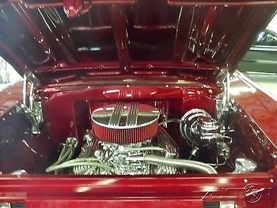 1957 Red Chevrolet Bel Air/150/210 Coupe