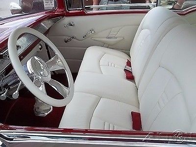 1957 Red Chevrolet Bel Air/150/210 Coupe