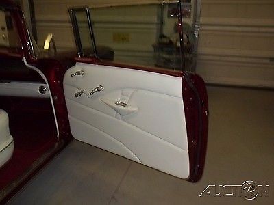 1957 Red Chevrolet Bel Air/150/210 Coupe