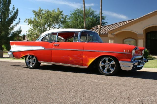 1957 Green Chevrolet Bel Air/150/210 Coupe