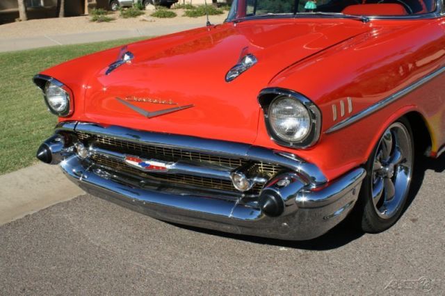 1957 Green Chevrolet Bel Air/150/210 Coupe