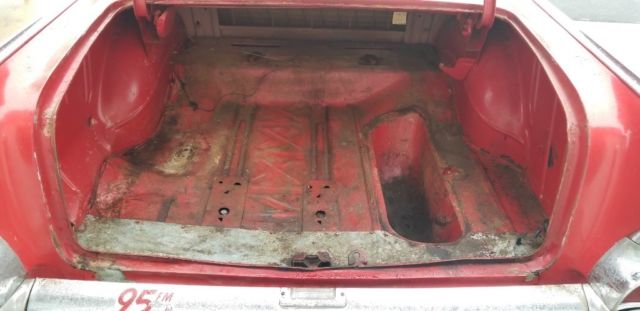 1957 Red Chevrolet Bel Air/150/210