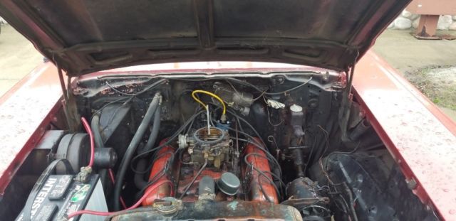 1957 Red Chevrolet Bel Air/150/210