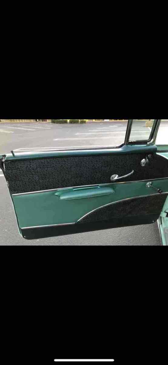 1957 Green Chevrolet Bel Air