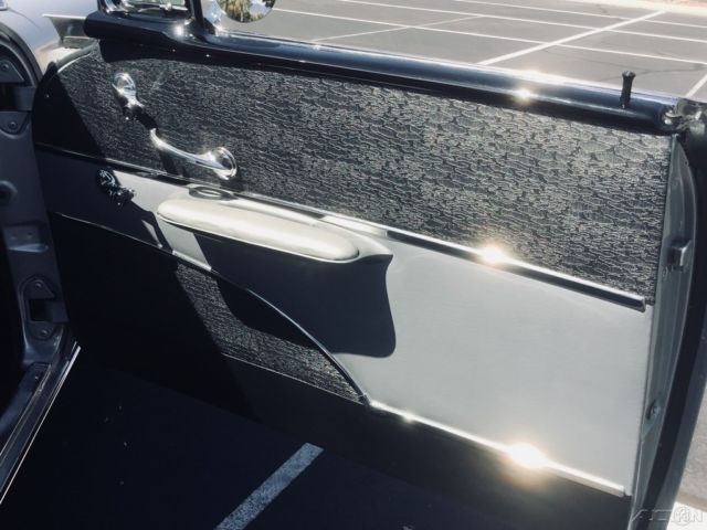 1957 Black Chevrolet Bel Air/150/210