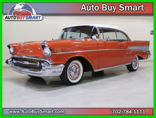 1957 Red Chevrolet Bel Air/150/210