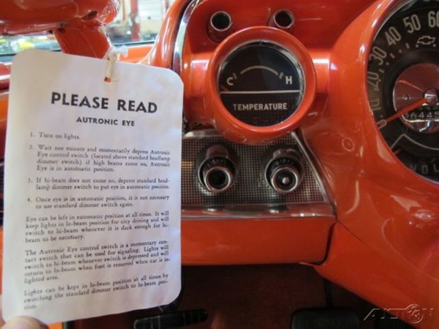 1957 Red Chevrolet Bel Air/150/210