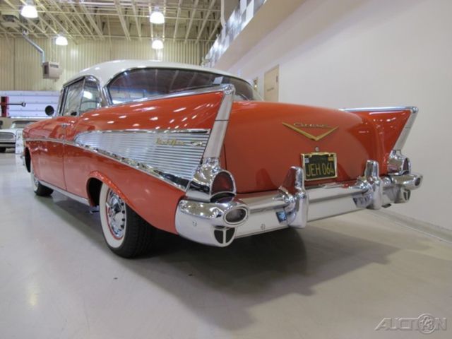 1957 Red Chevrolet Bel Air/150/210