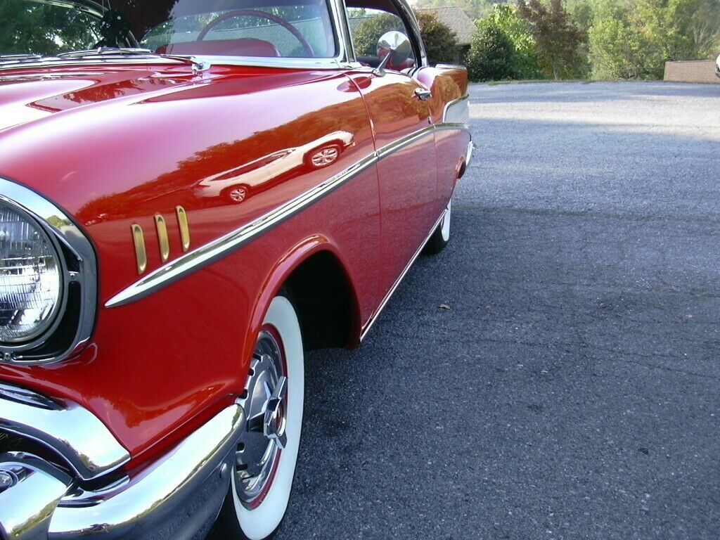 1957 Black Chevrolet Bel Air/150/210 2 Dr. Hardtop