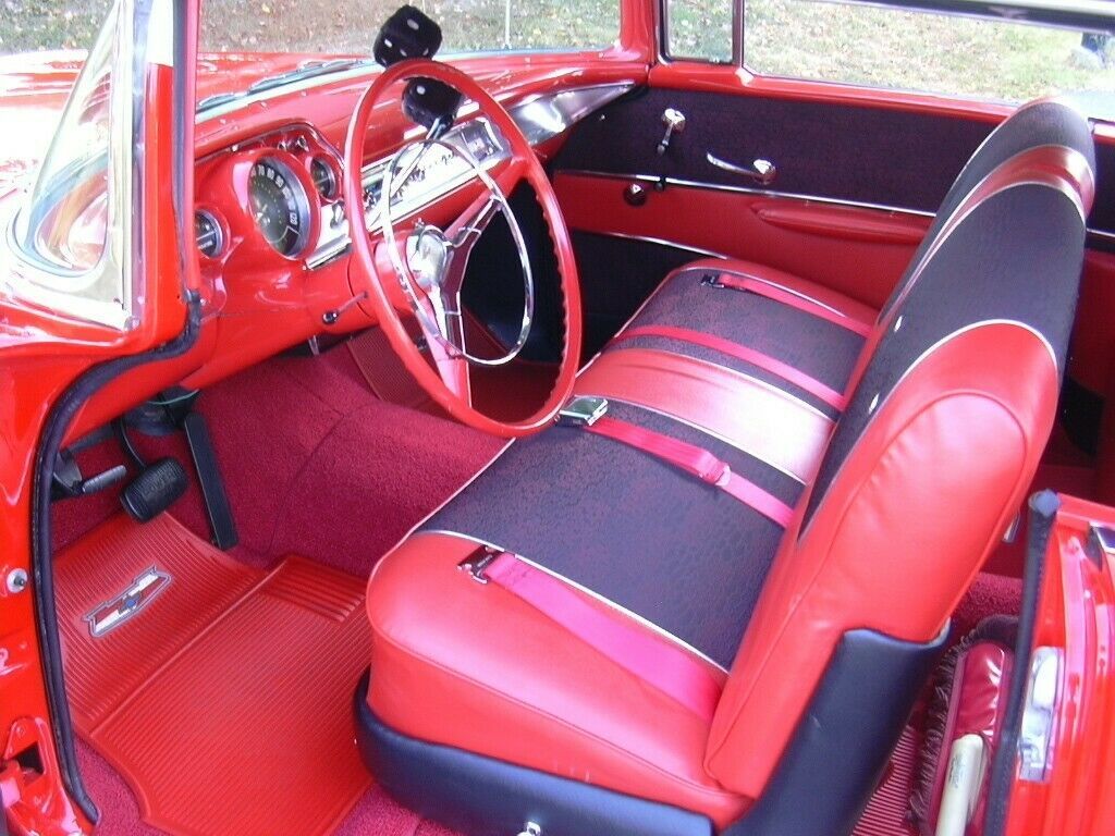 1957 Black Chevrolet Bel Air/150/210 2 Dr. Hardtop