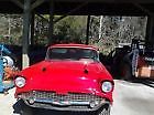 1957 Red Chevrolet Bel Air/150/210 Coupe