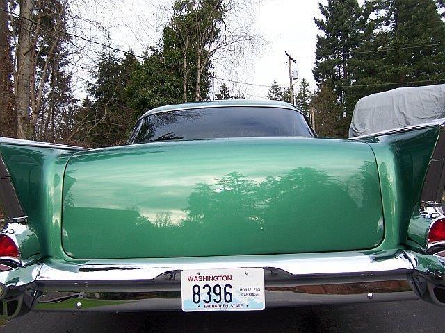 1957 Two tone green pearl Chevrolet Bel Air/150/210 Coupe