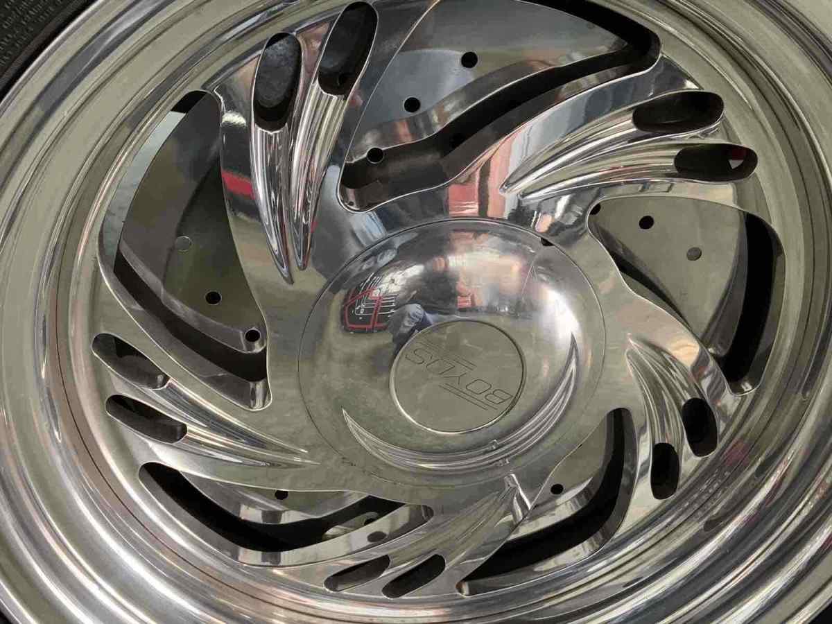 1957 Orange Chevrolet Bel Air