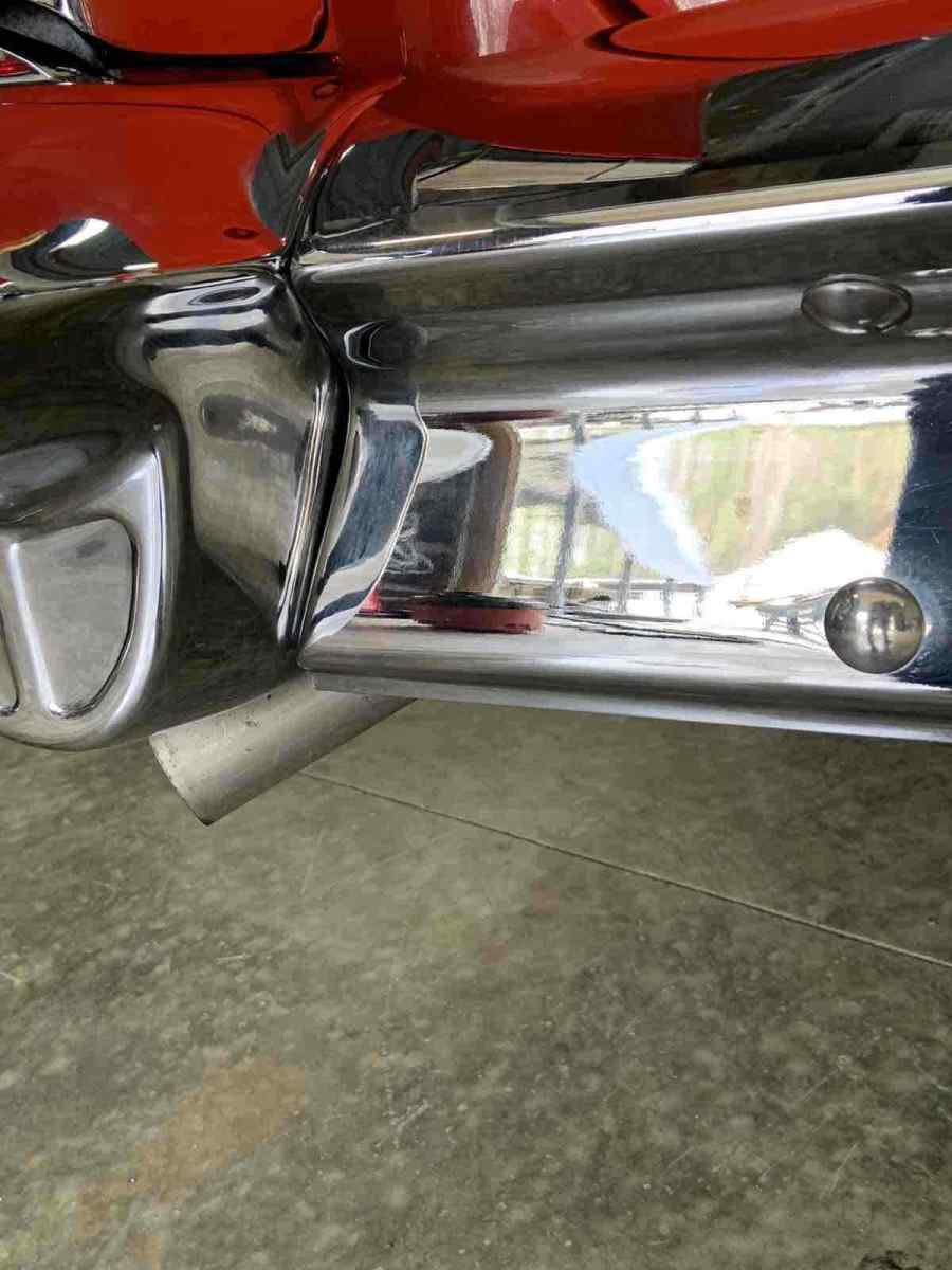 1957 Orange Chevrolet Bel Air