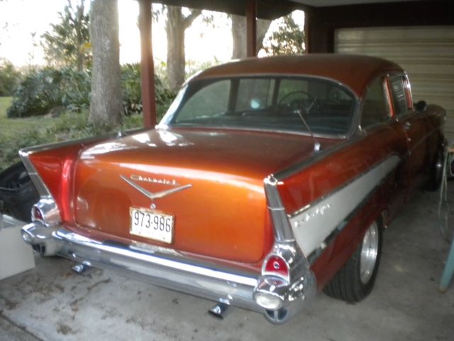 1957 Bronze Chevrolet Bel Air/150/210 Coupe