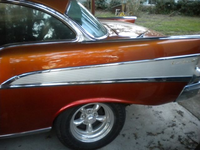 1957 Bronze Chevrolet Bel Air/150/210 Coupe
