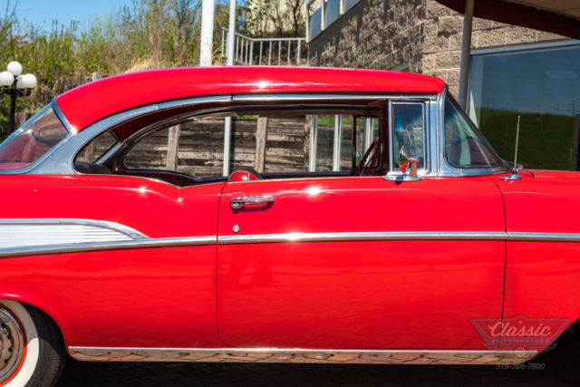 1957 Red Chevrolet Bel Air/150/210 --