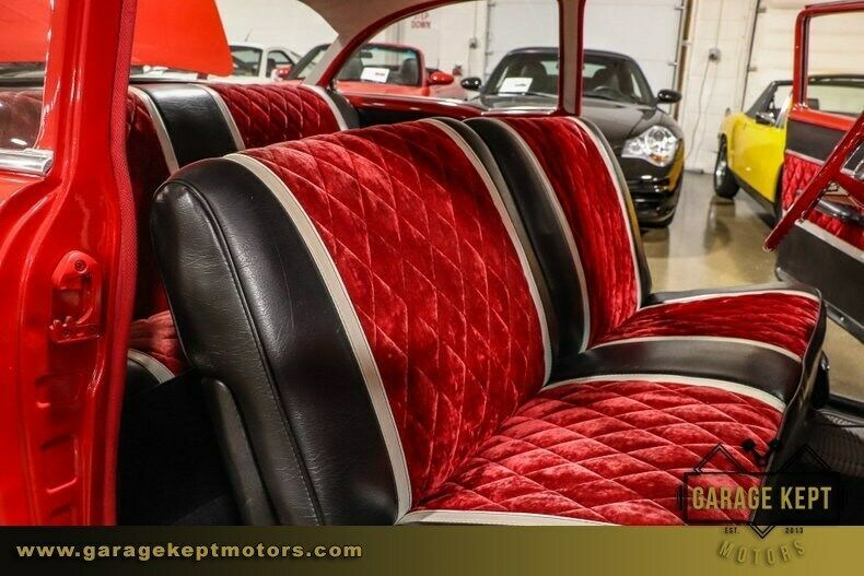 1957 Red Chevrolet Bel Air/150/210 --