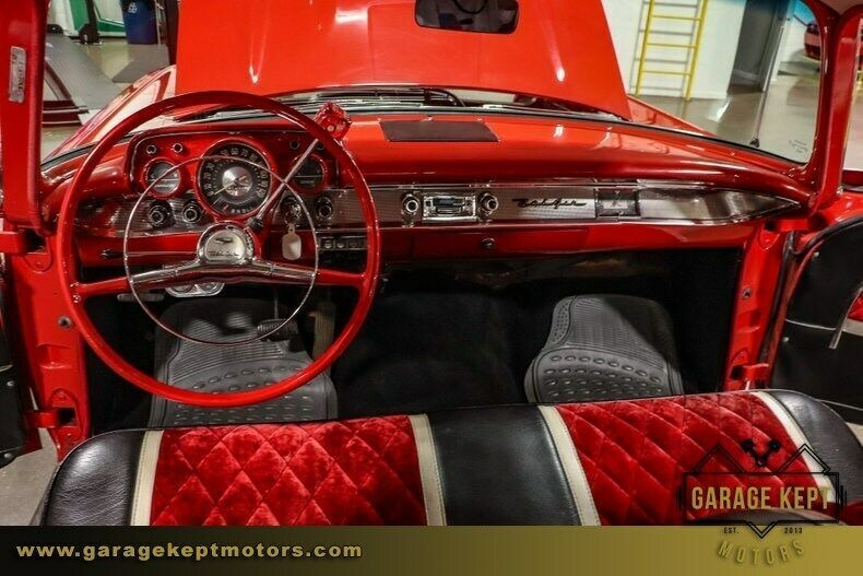 1957 Red Chevrolet Bel Air/150/210 --