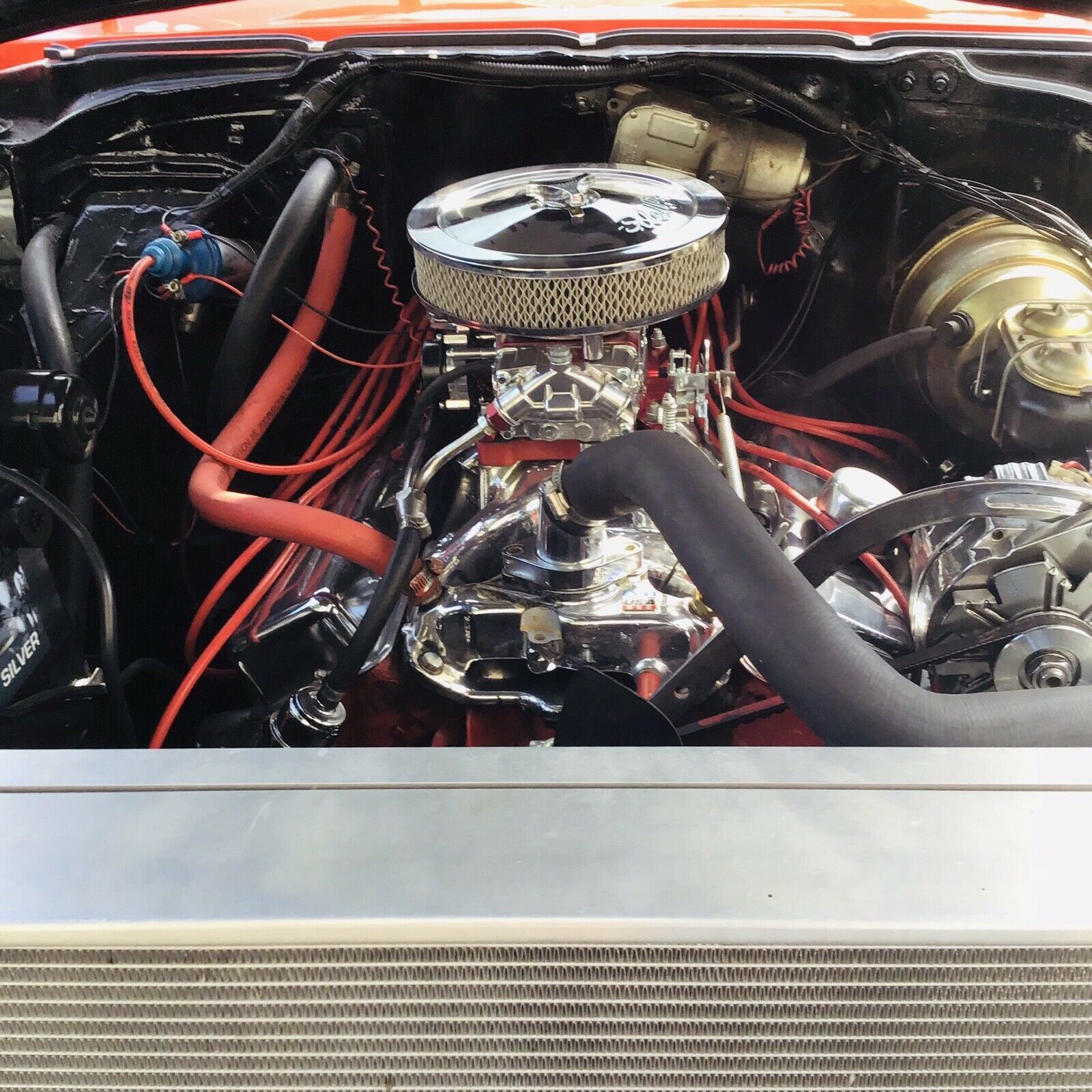 1957 Red Chevrolet Bel Air