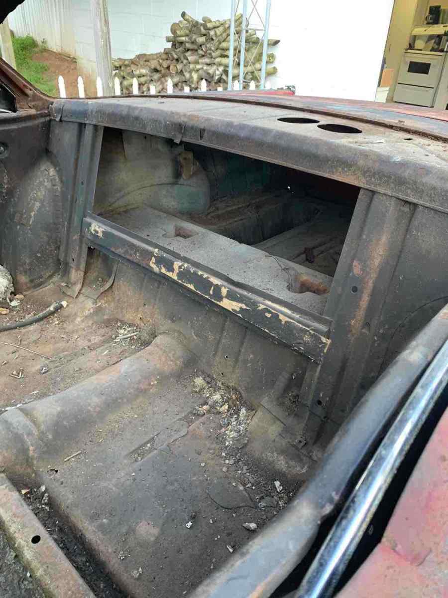 1957 Red Chevrolet Bel Air