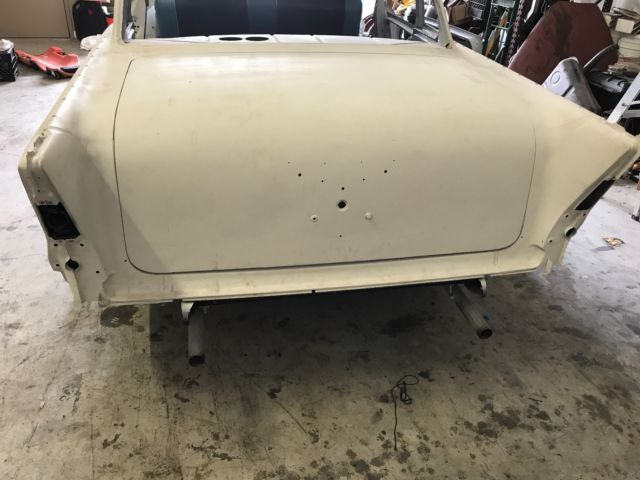 1957 Green Chevrolet Bel Air/150/210 Sedan