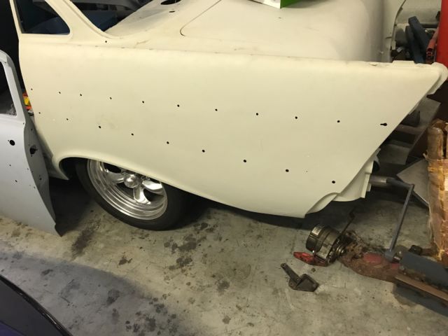 1957 Green Chevrolet Bel Air/150/210 Sedan