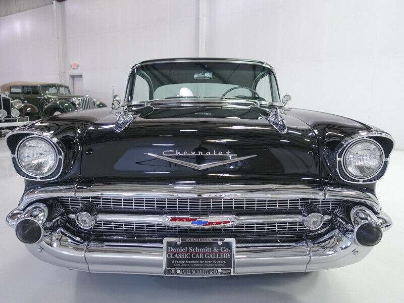1957 Onyx Black Chevrolet Bel Air/150/210 Coupe