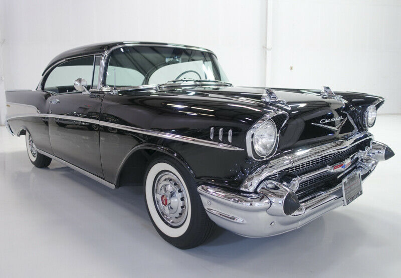 1957 Onyx Black Chevrolet Bel Air/150/210 Coupe