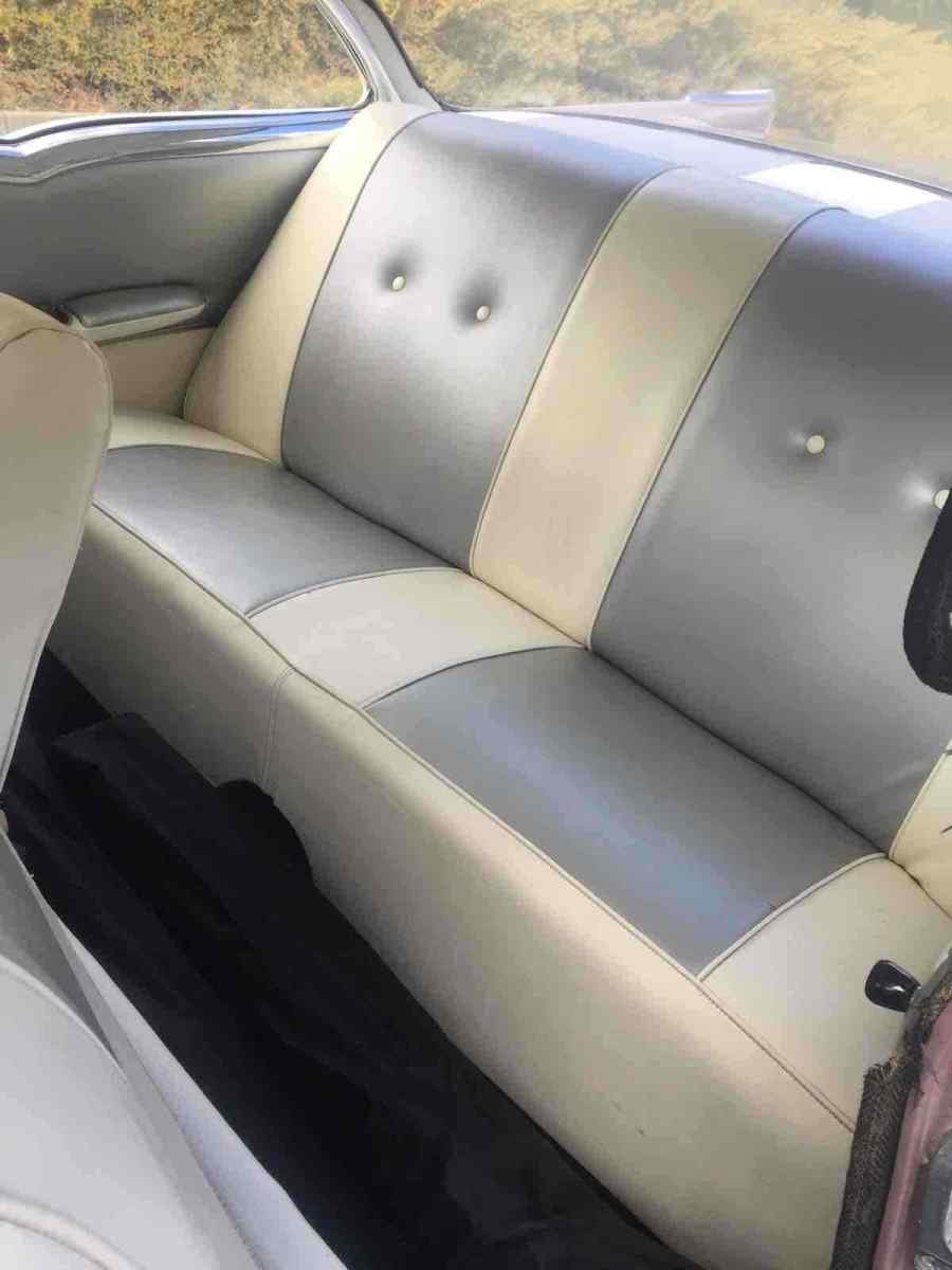 1957 Purple Chevrolet Bel Air Sedan