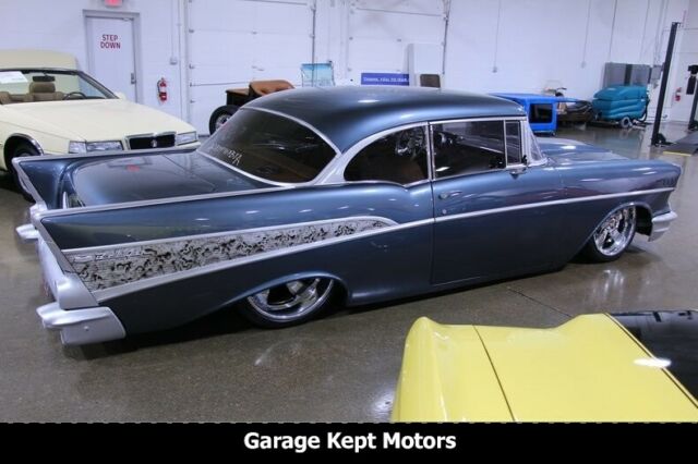 1957 Gray Chevrolet Bel Air/150/210 Coupe