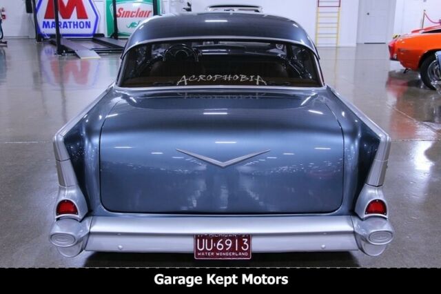 1957 Gray Chevrolet Bel Air/150/210 Coupe
