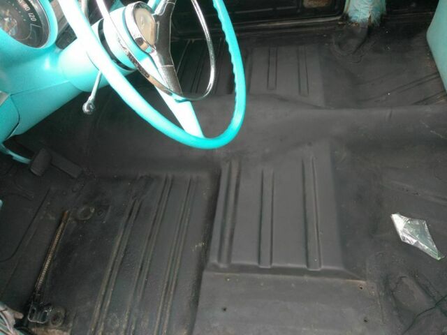 1957 Teal Chevrolet Bel Air/150/210 Coupe