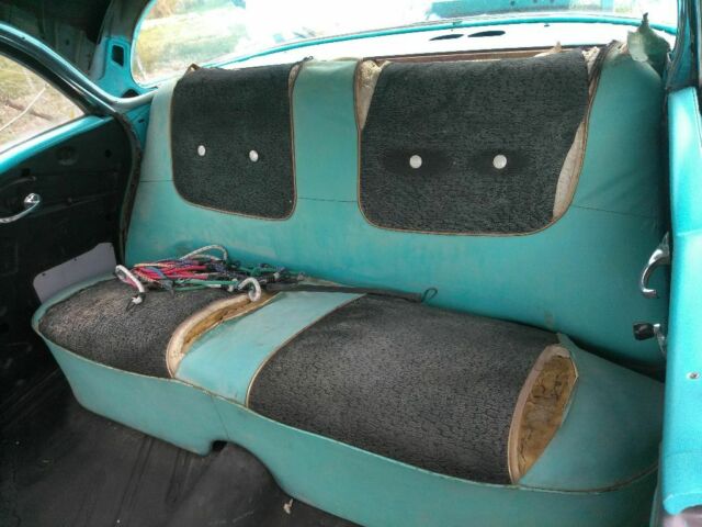 1957 Teal Chevrolet Bel Air/150/210 Coupe