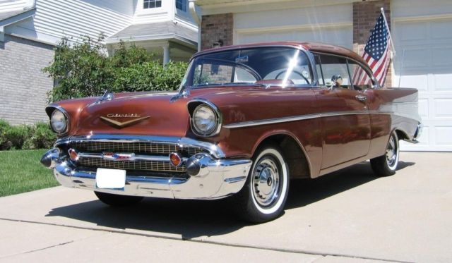 1957 White Chevrolet Bel Air/150/210 Other
