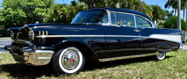1957 Black Chevrolet Bel Air/150/210 Coupe