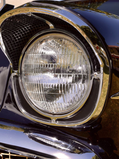 1957 Black Chevrolet Bel Air/150/210 Coupe