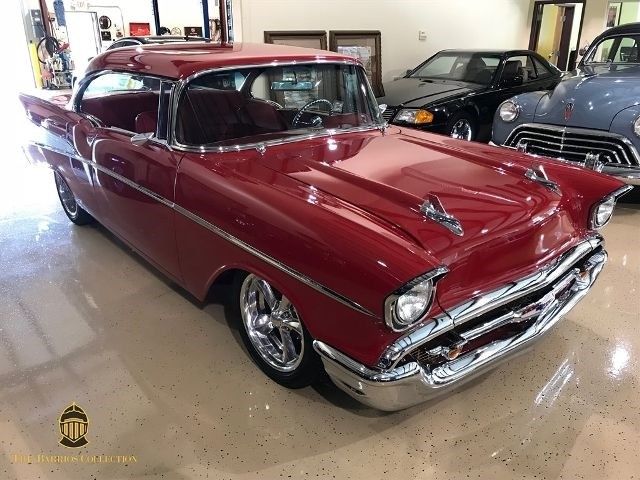 1957 Red Chevrolet Bel Air/150/210 --