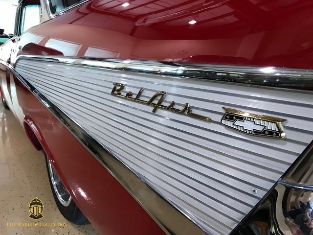 1957 Red Chevrolet Bel Air/150/210 --