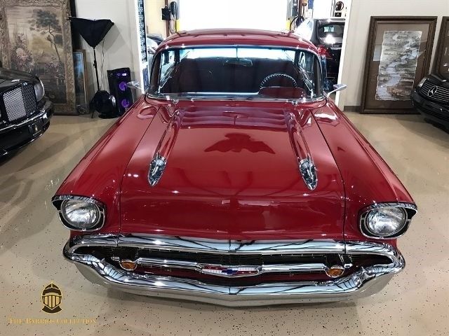 1957 Red Chevrolet Bel Air/150/210 --