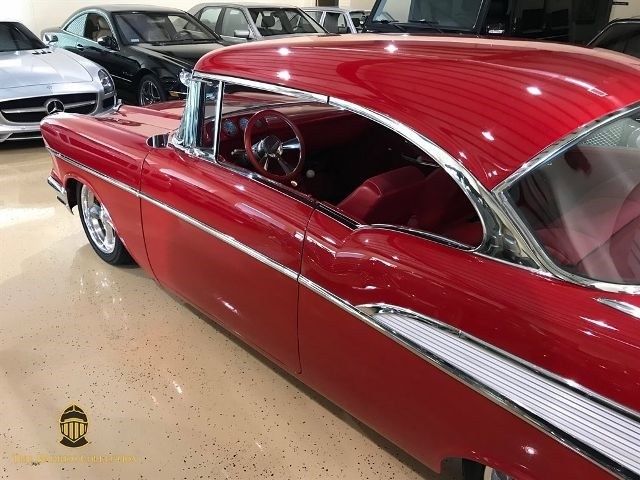 1957 Red Chevrolet Bel Air/150/210 --