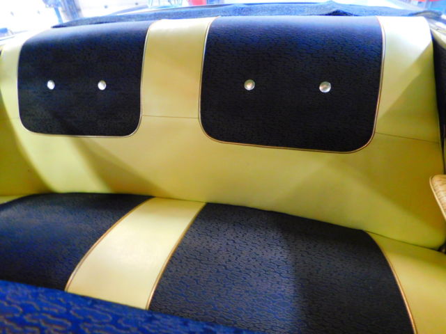 1957 Yellow Chevrolet Bel Air/150/210 Sedan