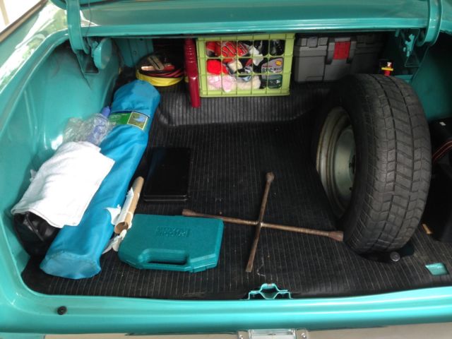1957 TROPICAL TURQUOISE Chevrolet Bel Air/150/210 Coupe