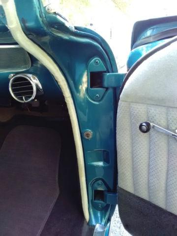 1957 Green Chevrolet Bel Air/150/210 Sedan