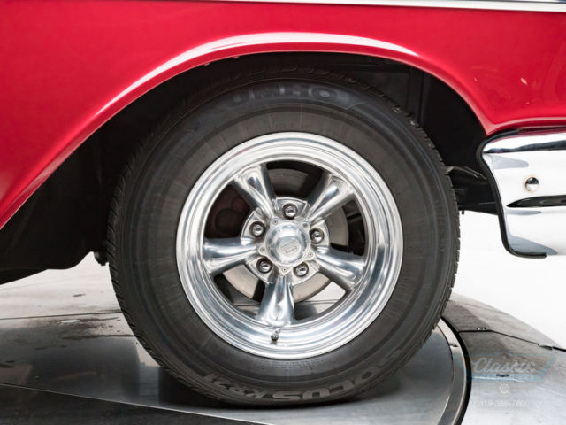 1957 Red Chevrolet Bel Air/150/210 --