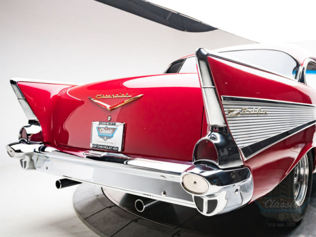 1957 Red Chevrolet Bel Air/150/210 --