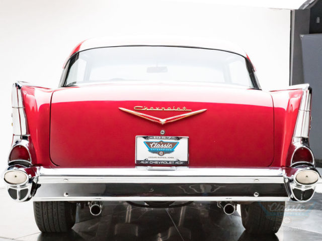 1957 Red Chevrolet Bel Air/150/210 --