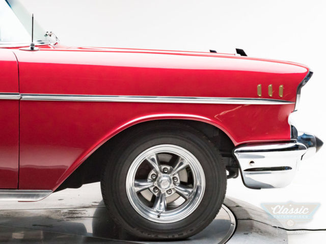 1957 Red Chevrolet Bel Air/150/210 --