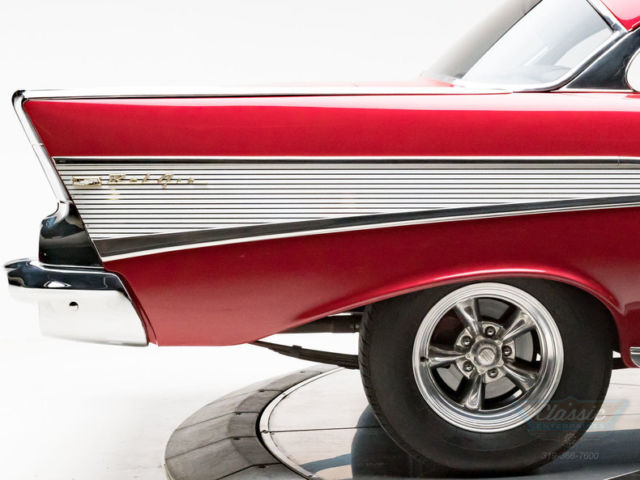 1957 Red Chevrolet Bel Air/150/210 --